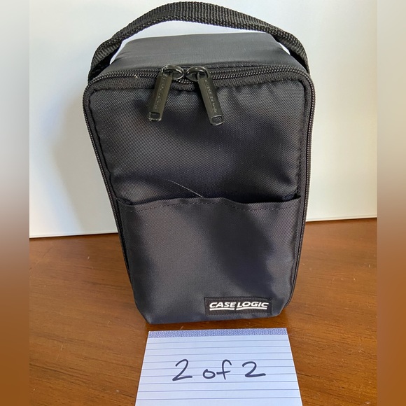 Vintage Case Logic 15 CD Portable Storage / Carrying Case, Black, 2 of 2 - Picture 8 of 9